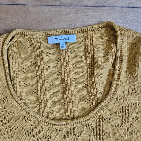 As Seen On TV! Madewell Pointelle Sweater - Picture 9 of 14